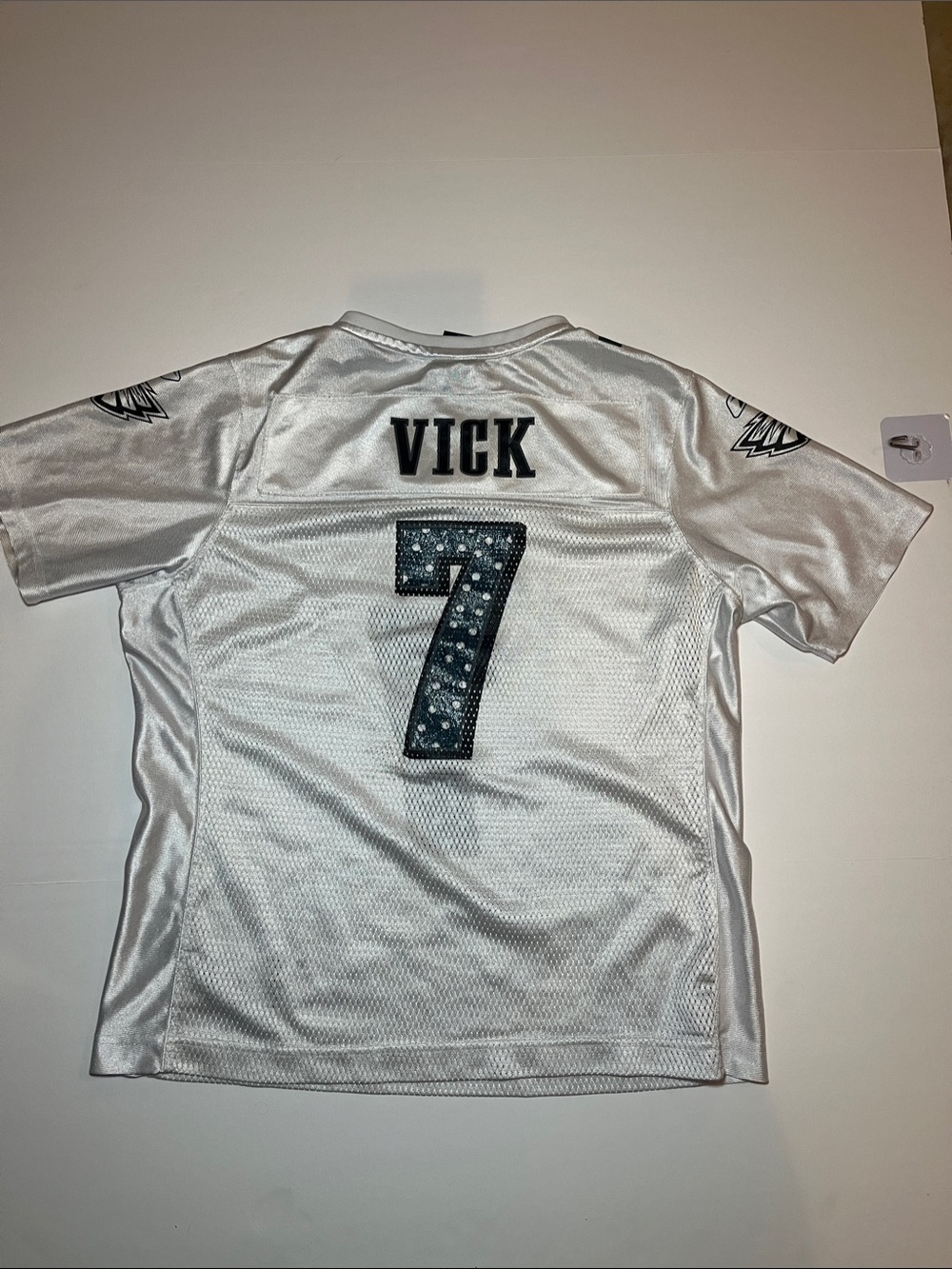 Nike Silver VICK #7 Women's Football Jersey